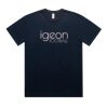 5052 Men's Block Oversized Tee Thumbnail